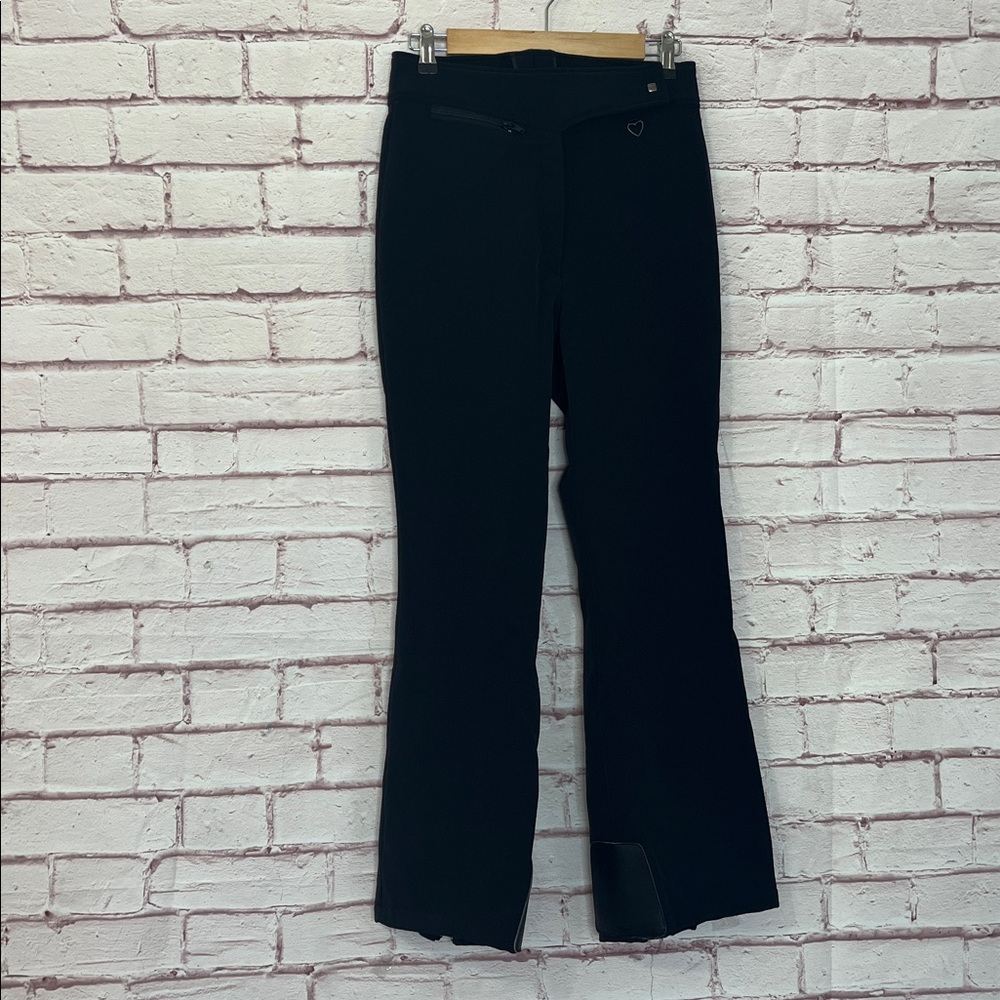 Obermeyer Fleece Lined Wide Leg Ski Snowboard Pants. size 10